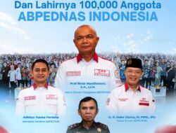 ABPEDNAS Cetak Sejarah, Raih 100 Ribu Anggota Bertepatan Hari Lahir Pancasila 2026