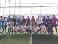 Laga Fun Futsal SMS Kota CirebonI: Satukan Forkopimda dan Insan Media
