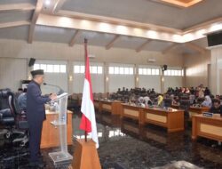 Bupati Sampaikan Nota Pengantar KUA-PPAS 2027 dalam Rapur DPRD