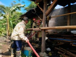 Kebakaran di Pabuaran Sukabumi, Satu Rumah Warga Hangus