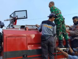 Kebakaran Kasepuhan Ciptamulya: TNI dan Forkopimcam Bersinergi Evakuasi Warga