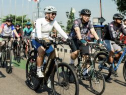 Pimpin Gowes Santai ke Pakansari, Wakil Wali Kota Bogor Tinjau Kesiapan Venue Piala AFF 2026