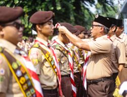 Ketua Kwarcab Pramuka Kota Bogor Kukuhkan 941 Anggota Pramuka Garuda