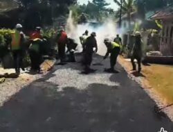 Dinas PU Sukabumi Perbaiki Jalan Simpangkaret-Pasirmalang Kecamatan Surade, Akses Ekonomi Daerah Kian Lancar