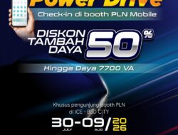 Cukup Check-in di PLN Mobile, Pengunjung GIIAS 2026 Bisa Tambah Daya Murah
