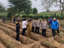 Dukung Swasembada Pangan, Polres Sukabumi Kota Matangkan Persiapan Penanaman Bawang Putih