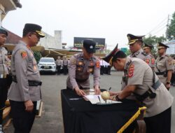 Kapolres Sukabumi Kota Perintahkan Pejabat Baru Petakan Kerawanan Wilayah