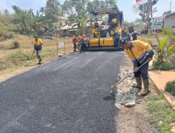 Dinas PU Kabupaten Sukabumi Rekontruksi Ruas Jalan Sagaranten-Cibuni Sepanjang 450 Meter