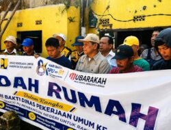 Bakti PU ke-81, Dinas PU Kabupaten Sukabumi Aksi Sosial Bedah Rutilahu di Surade 