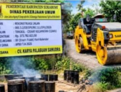 Dinas PU Sukabumi Kebut Pengaspalan Jalan Tangkil–Cisaat, Target Rampung 7 Hari