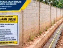 Penguatan Jalan Pasapen–Bantargebang Kecamatan Bantargadung, Dinas PU Sukabumi Beton Bahu Jalan