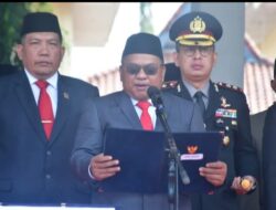 Ketua DPRD Sukabumi Bacakan Pembukaan UUD 1945 pada Upacara Hari Kesaktian Pancasila