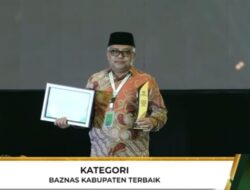 BAZNAS Kabupaten Sukabumi Raih Penghargaan Tertinggi di Rakornas BAZNAS 2026